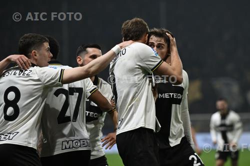 Parma Matteo Pellegrino Parma Nahuel Estevez Ennio Tardini match between    Parma 1-1 Cagliari Parma, Italy 