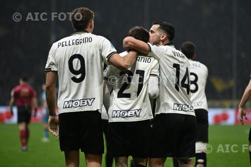 Parma Matteo Pellegrino Parma Emanuele Valeri Ennio Tardini match between    Parma 1-1 Cagliari Parma, Italy 