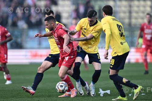 Padova Alessandro Dellavalle Modena Matteo Cotali Alberto Braglia match between Modena 1-2 Padova Modena, Italy 