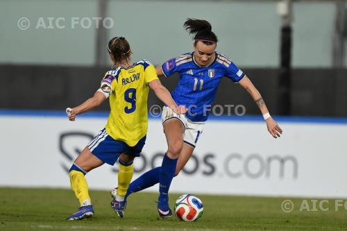 Italy Kosovare Asllani Sweden Women 2026 Reggio Calabria, Italy. 