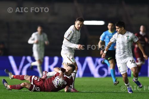 Atalanta Edgaras Dubickas Ternana Marcelo Orellana Città di Arezzo match between  Arezzo 1-2  Ternana Arezzo, Italy 