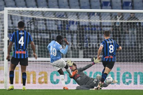 Lazio Marco Carnesecchi Atalanta Mario Pasalic Olympic match between   Lazio 2-2 Atalanta Roma, Italy Goal 2-1 