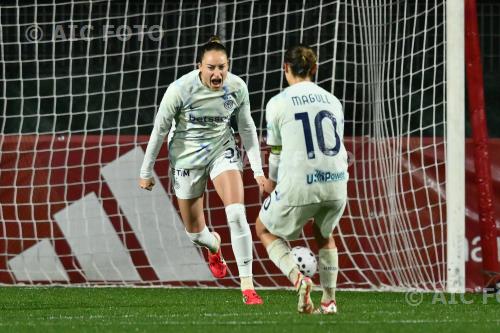 Inter Women 2026 Italian Women Cup 2025 2026  Femminile Italy Cup Semifinal match between Roma Women 1-1 Inter  Women at  Tre Fontane Stadium 