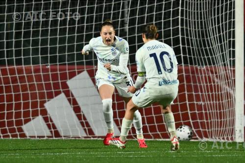 Inter Women 2026 Italian Women Cup 2025 2026  Femminile Italy Cup Semifinal match between Roma Women 1-1 Inter  Women at  Tre Fontane Stadium 