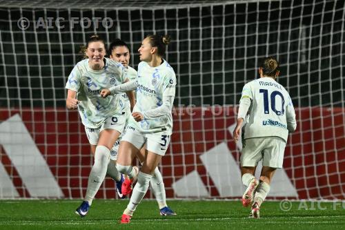 Inter Women 2026 Italian Women Cup 2025 2026  Femminile Italy Cup Semifinal match between Roma Women 1-1 Inter  Women at  Tre Fontane Stadium 