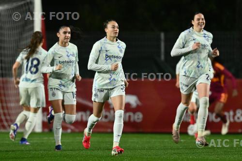 Inter Women 2026 Italian Women Cup 2025 2026  Femminile Italy Cup Semifinal match between Roma Women 1-1 Inter  Women at  Tre Fontane Stadium 