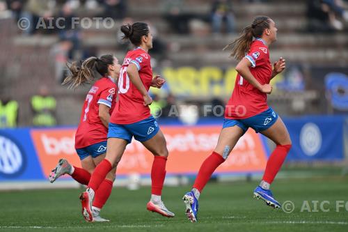 Napoli Women Marija Banusic Napoli Women Hanna Marie Barker Arena Civica Gianni Brera match between Inter Women 2-2 Napoli Women Milano, Italy 