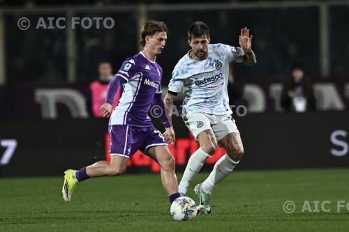 Fiorentina Francesco Acerbi Inter 2026 Firenze, Italy 