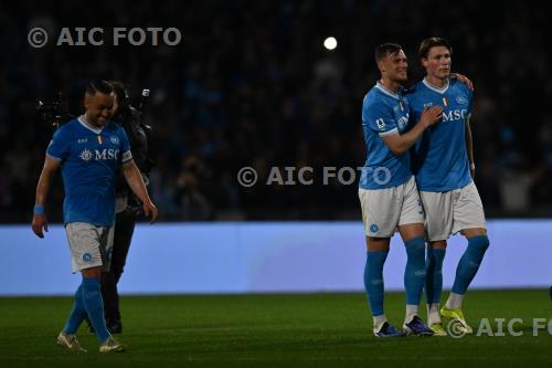 Napoli Sam Beukema Napoli Stanislav Lobotka Diego Armando Maradona match between    Napoli 1-0 Milan Napoli, Italy 