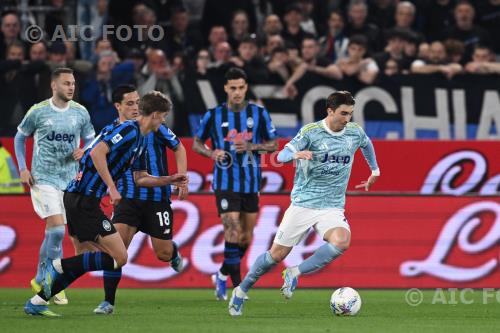 Juventus Charles De Ketelaere Atalanta Giacomo Raspadori Gewiss match between    Atalanta 0-1 Juventus Bergamo, Italy 