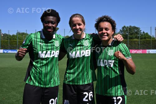 Sassuolo Women Lana Clelland Sassuolo Women Kassandra Missipo Mirko Fersini match between Lazio Women 0-3 Sassuolo Women Formello, Italy 