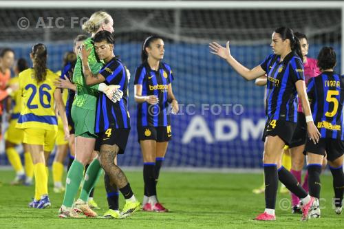 Inter Women Samantha Van Diemen Inter Women Marija Ana Milinkovic Il Noce match between Parma Women 0-1 Inter Women Noceto (Parma), Italy 