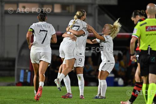Como Women Veronica Bernardi Como Women Agnete Marcussen Paolo Vismara match between     Milan Women 1-1 Como Women Milano, Italy 