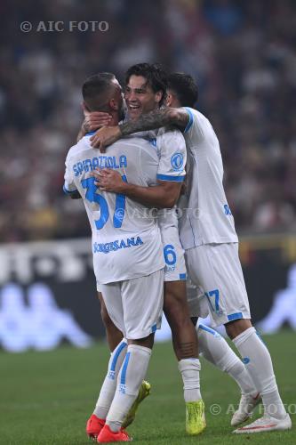 Napoli Leonardo Spinazzola Napoli Mathias Olivera Miramontes Luigi Ferraris match between   Genoa 0-2 Napoli Genova, Italy 