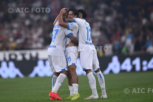 Napoli Leonardo Spinazzola Napoli Mathias Olivera Miramontes Luigi Ferraris match between   Genoa 0-2 Napoli Genova, Italy 