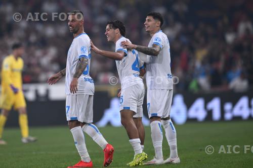 Napoli Leonardo Spinazzola Napoli Mathias Olivera Miramontes Luigi Ferraris match between   Genoa 0-2 Napoli Genova, Italy 