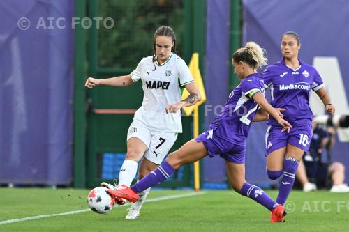 Sassuolo Women Emma Severini Fiorentina Women Emma Lombardi Curva Fiesole - Viola Park match between Fiorentina Women 1-2 Sassuolo Women Firenze, Italy 