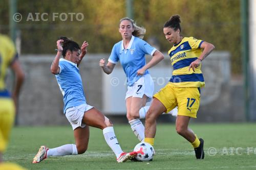 Lazio Women Gaia Distefano Parma Women Megan Connolly Mirko Fersini match between Lazio Women 2-0 Parma Women Formello, Italy 