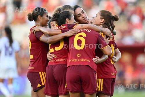 Roma Women Manuela Giugliano Roma Women Alayah Pilgrim Roma Women Valentina Bergamaschi Roma Women Elisabetta Oliviero Tre Fontane 