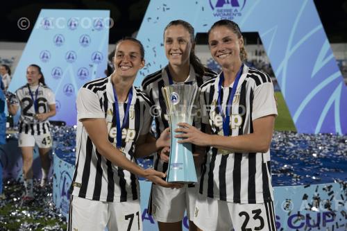 Juventus Women Emma Godo Juventus Women Cecilia Salvai Stadio dei Pini match between Juventus Women  6-4 (d.c.r.) Roma Women Viareggio, Italy 