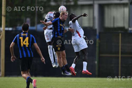 Foggia Jan Zuberek Inter U23 Mohamed Seck Brianteo match between  Inter U23  3-2 Foggia Monza, Italy 