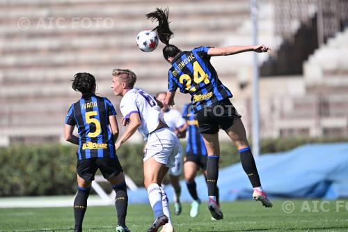Inter Women Lina Hurtig Fiorentina Women Marija Ana Milinkovic Arena Civica Gianni Brera match between Inter Women 2-0 Fiorentina Women Milano, Italy 
