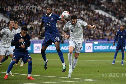 Italy Jeremy Jacquet France Desire Doue UEFA Nations League 2026-2027 Day 3 Group A1 Stade de France match between France 1-1 Italy 