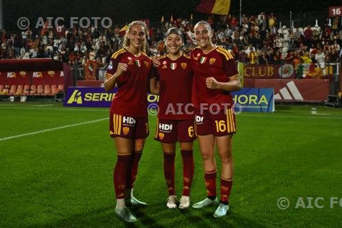 Roma Women Maya Loren Doms Roma Women Alice Corelli Tre Fontane match between Roma Women 3-1 Lazio Women Roma, Italy 