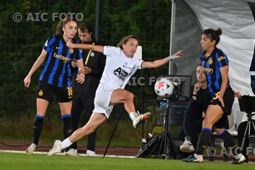 Inter Women Fortesa Berisha Como Women Elisa Bartoli Ferruccio Trabattoni match between    Como Women 0-2 Inter Women Seregno, Italy 
