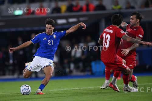 Italy Eren Elmali Turkey Abdulkerim Bardakci Renato Dall Ara match between Italy 3-1 Turkey Bologna, Italy 