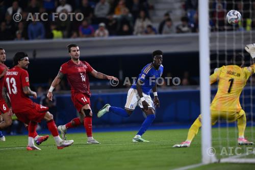Turkey Abdulkerim Bardakci Turkey Issa Doumbia UEFA Nations League 2026-2027 Day 4 Group A1 Renato Dall Ara match between Italy 3-1 Turkey 