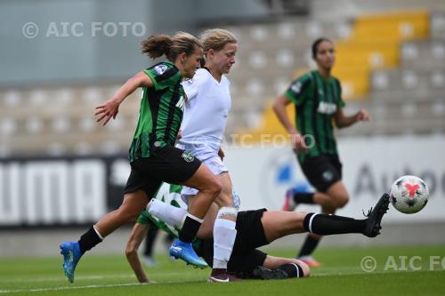 Sassuolo Women Naja Poje Mihelic Napoli Women Danielle Cox Enzo Ricci match between    Sassuolo Women 1-4 Napoli Women Sassuolo, Italy 
