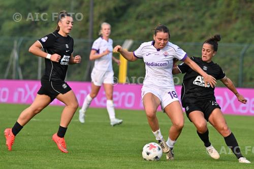 Fiorentina Women Flaminia Simonetti Como Women Marta Zamboni Ferruccio Trabattoni match between    Como Women 1-1 Fiorentina Women Seregno, Italy 