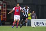 Udinese Ismaily Gonçalves dos Santos SC Braga 2012 Udine, Italy. Joy Goal 1-0 