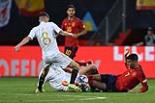 Italy Alvaro Morata Spain Rafael Toloi De Grolsh Veste final match between Spain 2-1 Italy Enschede, Netherlands. 