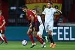 Spain Ciro Immobile Italy Jorginho Jorge Luiz Frello Filho De Grolsh Veste final match between Spain 2-1 Italy Enschede, Netherlands. 