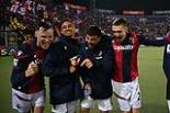 Bologna Dan Ndoye Bologna Riccardo Orsolini Italian championship  2023 2024 26°Day Renato Dall Ara match between Bologna 2-0 Hellas Verona 