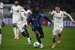 Milan Ademola Lookman Atalanta Alexis Saelemaekers Gewiss match between    Atalanta 1-1 Milan Bergamo, Italy 