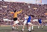 Roma Paolo Rossi Vicenza Franco Peccenini Italian championship 1978 1979 24 °Day Olimpic match between  Roma 3-0 Vicenza 
